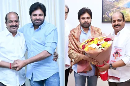 Jana Sena Rajya Sabha Candidate Lingamaneni Ramesh Files Nomination, Receives B-Form from Pawan Kalyan